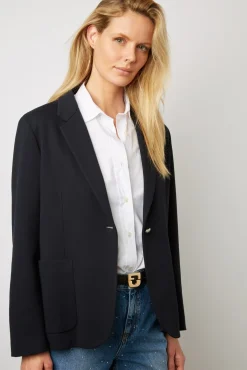 Blazer A Boutons Graves Marine - Buffy