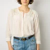 Blouse Brodee Blanc - Aaya