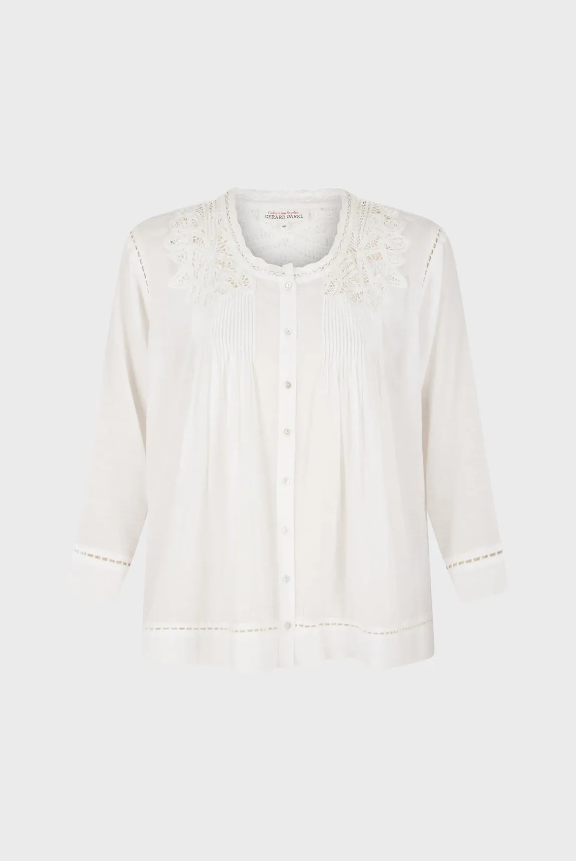 Blouse Brodee Blanc - Aaya
