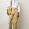 Blouse En Coton A Lacet Blanc - Alania