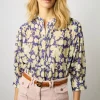 Blouse En Voile De Coton Lipstick - Adrianna