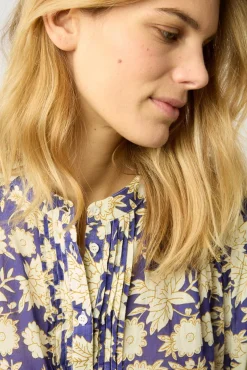 Blouse En Voile De Coton Lipstick - Adrianna