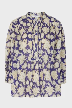 Blouse En Voile De Coton Lipstick - Adrianna