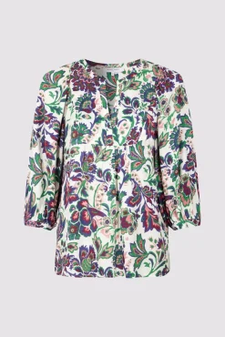 Blouse Imprimee Jacquard Ecru - Abell