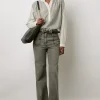 Blouse Rayee En Coton Ecru - Ambre