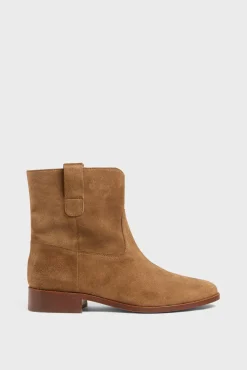 Boots En Cuir Velours - Elie