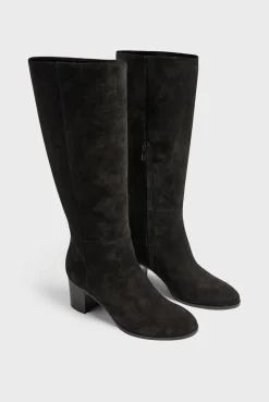 Bottes En Cuir Velours - Lizzie