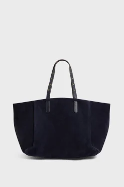 Cabas En Cuir Velours Universe - Simple 2