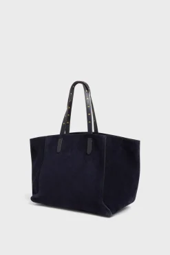 Cabas En Cuir Velours Universe - Simple 2