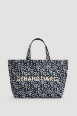 Cabas En Jacquard Marine - Lolita
