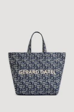 Cabas En Jacquard Marine - Lola