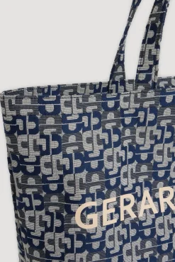 Cabas En Jacquard Marine - Lolita