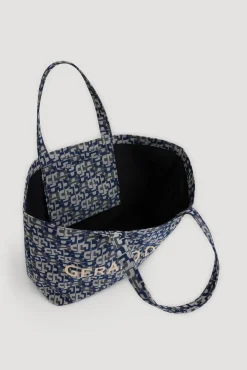 Cabas En Jacquard Marine - Lolita