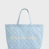Cabas En Toile Denim Gd Bleu Ciel - Lolita