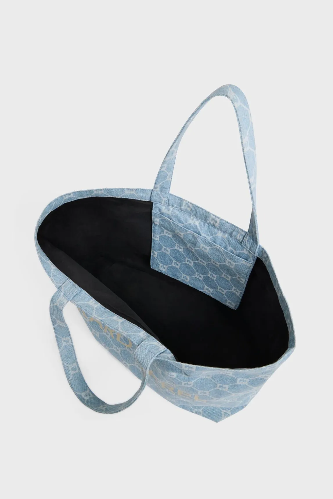 Cabas En Toile Denim Gd Bleu Ciel - Lolita