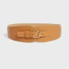 Ceinture Corset En Cuir Femme Camel Olympe