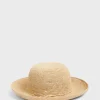 Chapeau En Raphia Uni Ficelle - Lyana