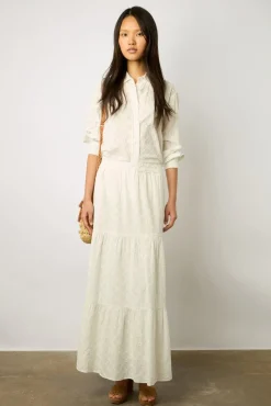 Chemise A Monogramme Blanc - Clyde