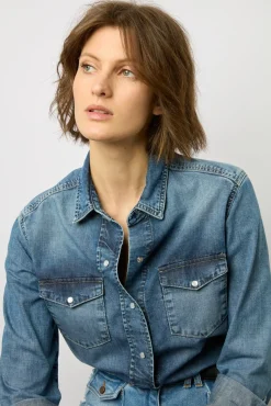 Chemise En Denim Jeans - Aimee