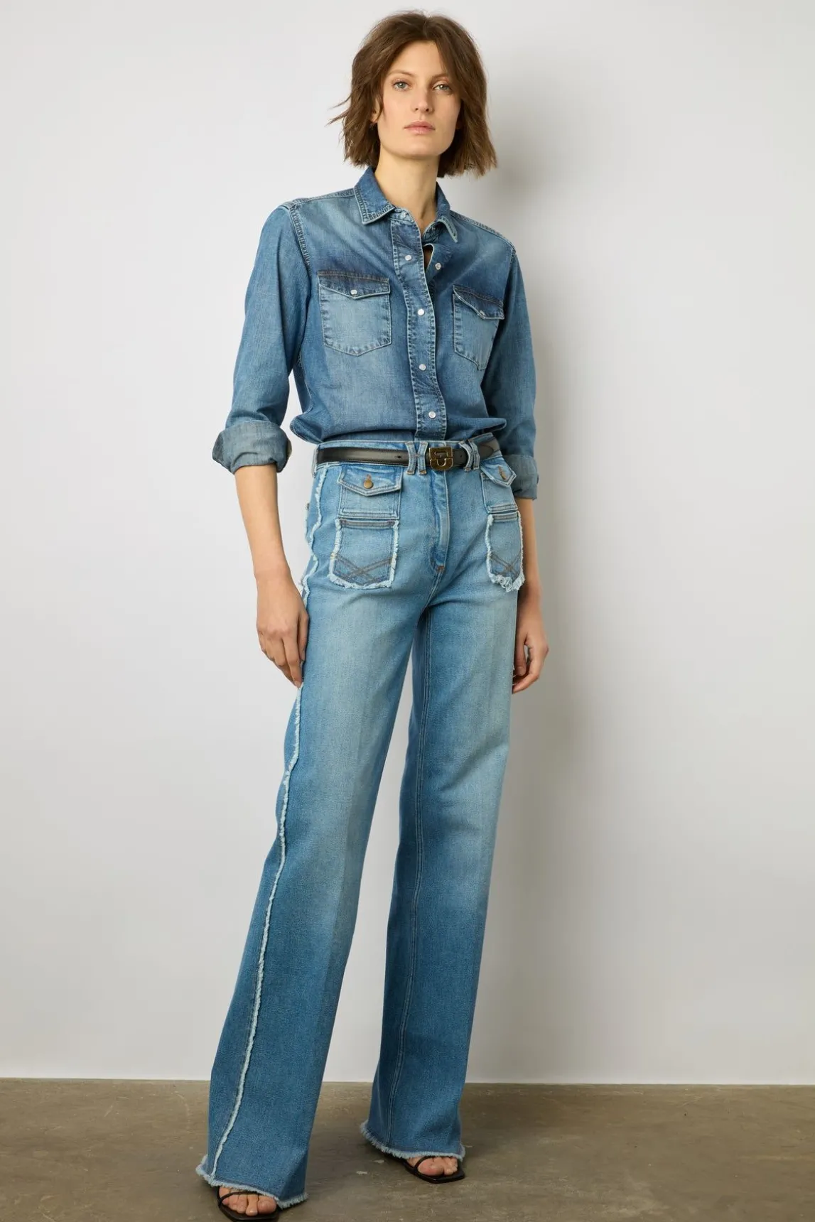 Chemise En Denim Jeans - Aimee