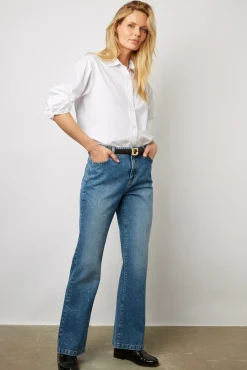 Chemise En Popeline De Coton Blanc - Clyde