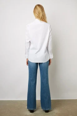 Chemise En Popeline De Coton Blanc - Clyde