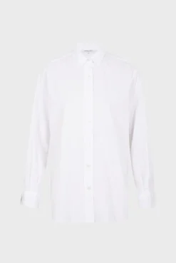 Chemise En Popeline De Coton Blanc - Clyde