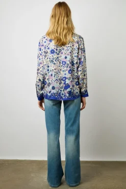 Chemise En Soie Melangee Naturel - Anouk