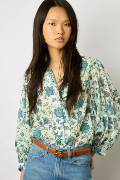 Chemise En Voile De Coton Ecru - Alexine