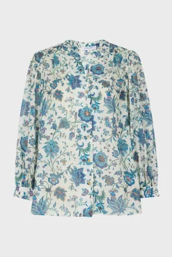 Chemise En Voile De Coton Ecru - Alexine