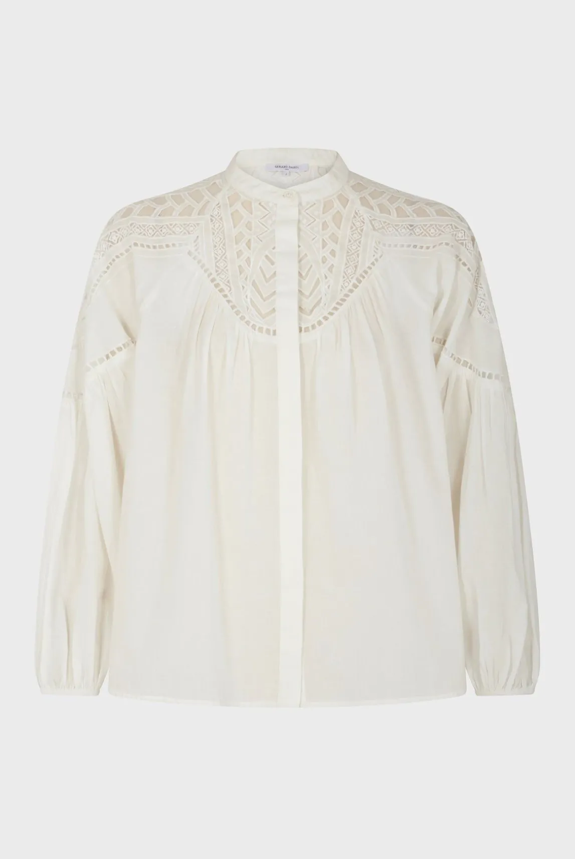 Chemise En Voile De Coton Blanc - Ainara