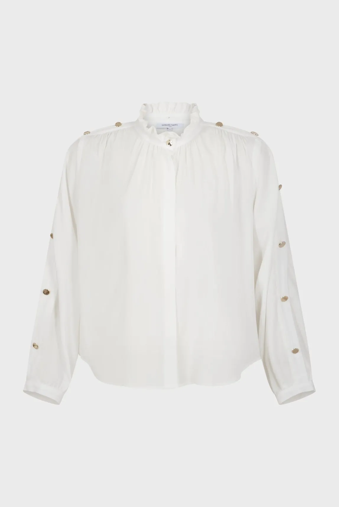 Chemise Fluide A Col Montant - Clementine
