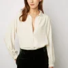 Chemise Fluide Unie - Colombe