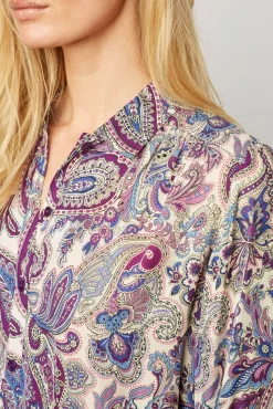 Chemise Imprime Cachemire Naturel - Aaliyah