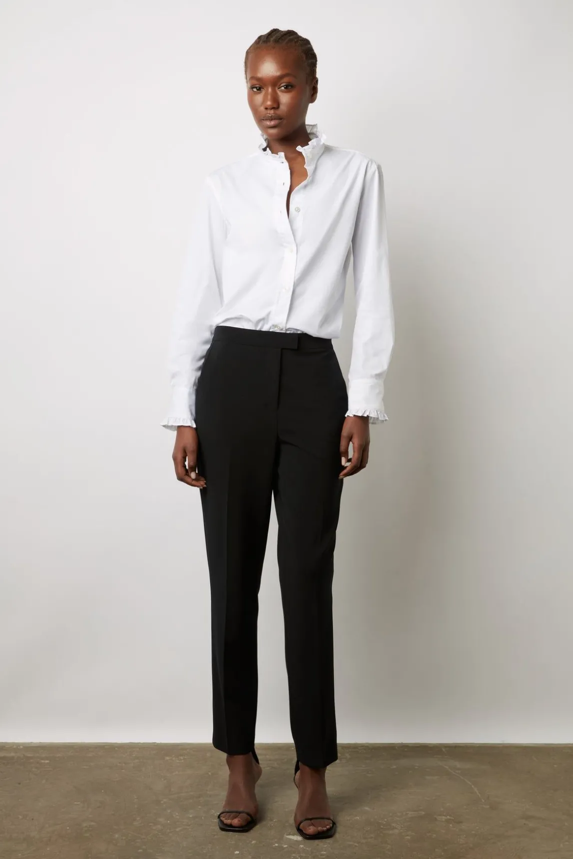 Chemise Romantique En Popeline - Chemise
