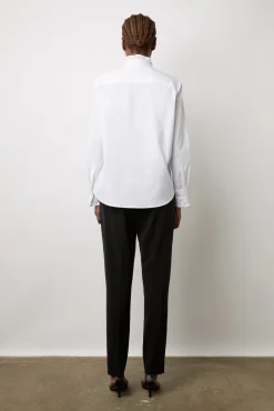 Chemise Romantique En Popeline - Chemise