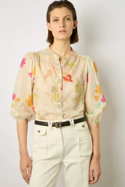 Chemise Voile De Coton Multicolore - Narin