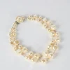 Collier En Perles De Verre Blanc - Jackie