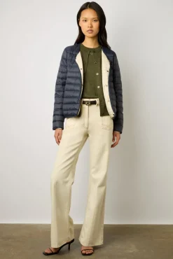 Doudoune Fine Reversible Marine - Noelya