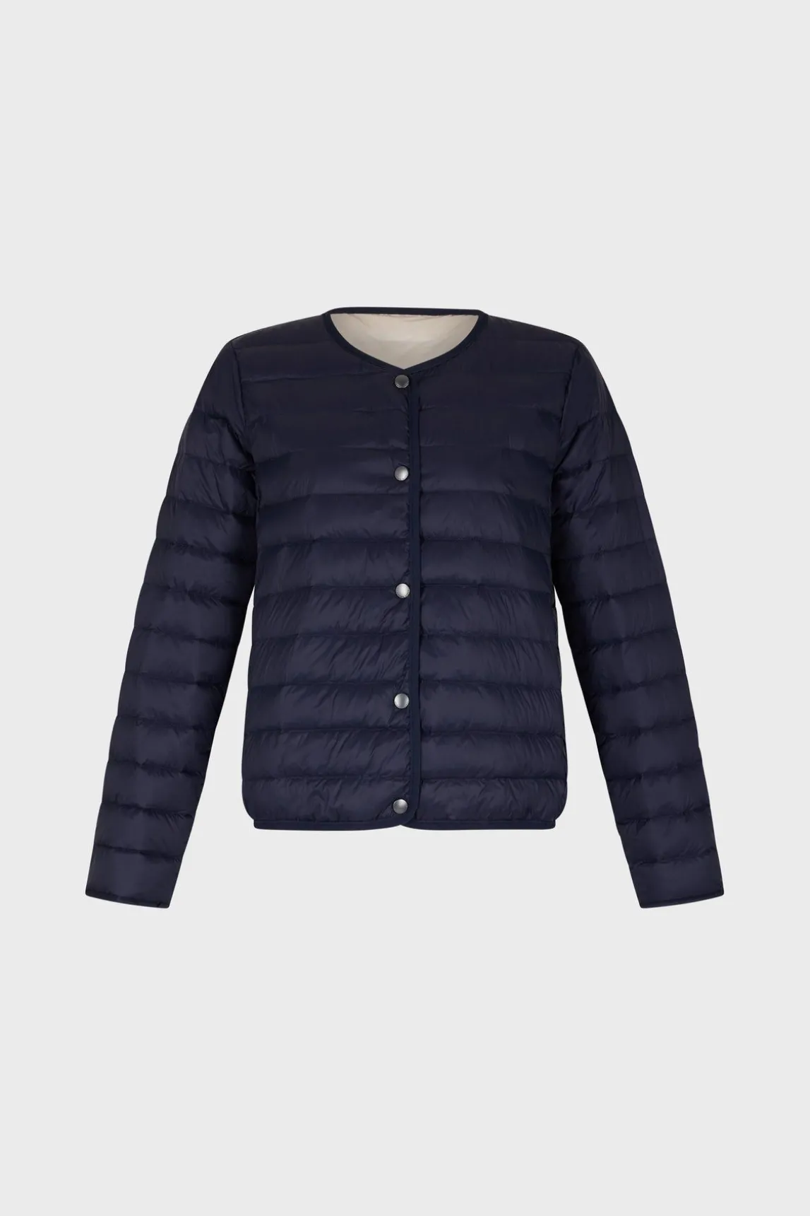 Doudoune Fine Reversible Marine - Noelya