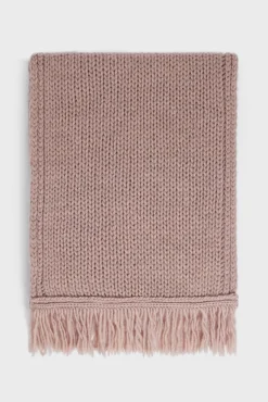 Echarpe A Franges Nude - Pomme