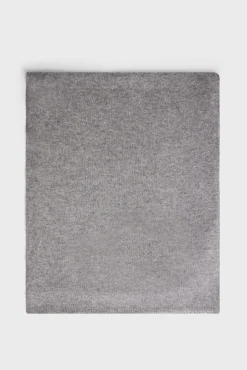 Echarpe En Maille Cachemire Gris - Gabin