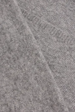 Echarpe En Maille Cachemire Gris - Gabin