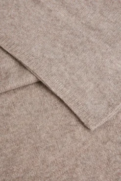 Echarpe En Maille Cachemire Beige - Gabin