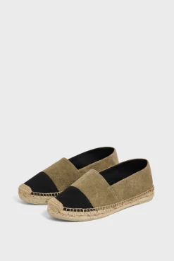 Espadrilles Bicolores Kaki - Sophia