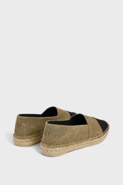 Espadrilles Bicolores Kaki - Sophia