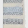 Foulard Chevrons Tisses Indigo - Pernille
