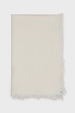 Foulard En Gaze De Coton Ecru - Philae