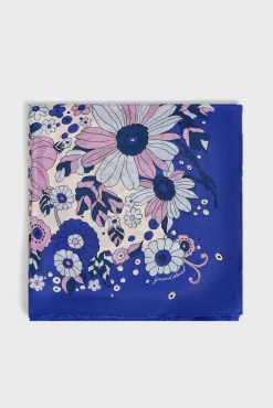 Foulard Imprime En Soie Naturel - Paola
