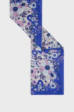Foulard Imprime En Soie Naturel - Paola